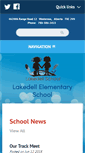 Mobile Screenshot of lakedellschool.ca
