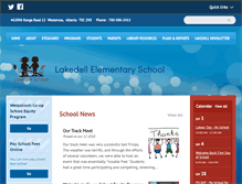 Tablet Screenshot of lakedellschool.ca